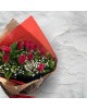 Bouquet of 17 Red Roses